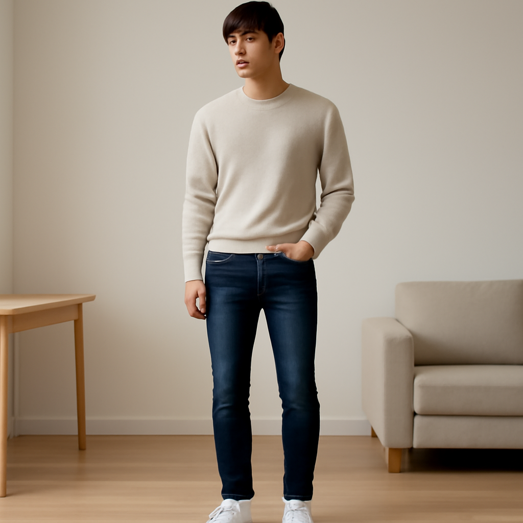 남성스키니진 대표 이미지